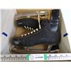 Image 1 : Vintage Men's CCM Hockey Skates Size 9.5 in original Box