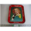 Image 1 : Vintage Coca Cola Tray-1948- Girl with Red Hair in great condition