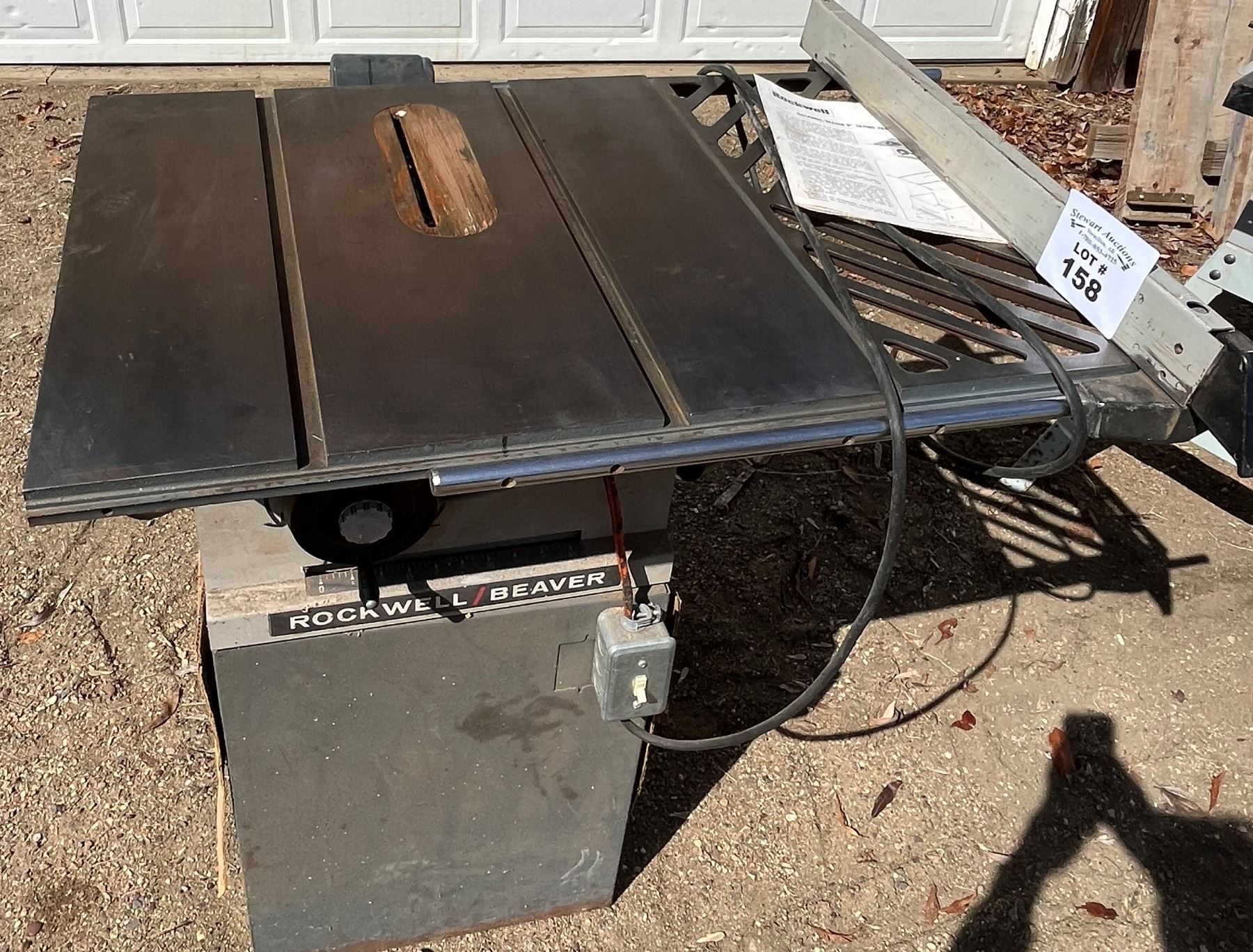 Rockwell table Saw