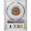 Image 2 : 1873 Closed 3 $5 Liberty Head Half Eagle Gold Coin PCGS AU50