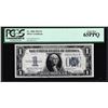 Image 1 : 1934 $1 Funnyback Silver Certificate Note FR.1606 PCGS Gem New 65PPQ