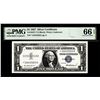 Image 1 : 1957 $1 Silver Certificate Star Note Fr.1619* PMG Gem Uncirculated 66EPQ