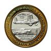 Image 1 : .999 Silver McCarran International Airport Las Vegas, NV $10 Limited Casino Token