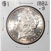 Image 1 : 1882-S $1 Morgan Silver Dollar Coin