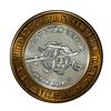 Image 2 : .999 Silver Treasure Island Las Vegas, Nevada $10 Casino Limited Edition Gaming Token