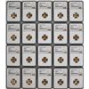 Image 3 : Lot of (20) 2016 $5 American Gold Eagle Coins NGC MS70