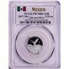 Image 1 : 2017-Mo Mexico Proof 1/10 oz Silver Libertad Coin PCGS PR70DCAM