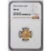 Image 1 : 2015 $5 American Gold Eagle Coin NGC MS69