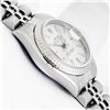 Image 9 : Rolex Ladies Stainless Steel Silver Index Datejust Wristwatch