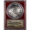 Image 2 : 2020-P $1 Basketball HOF Silver Dollar Coin PCGS PR70DCAM Bill Walton Signature FDOI