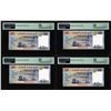 Image 2 : (4) Consecutive 2017 Djibouti 40 Francs Bank Notes PMG Superb Gem Uncirculated 68EPQ