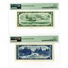 Image 2 : Bank of Canada, 1954 Issued Devil's Face Banknote Pair