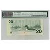 Image 2 : Bank of Canada, 1991, $20, "Printers Essay" DuraNote Polymer Paper Banknote.