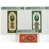 Image 1 : Central Bank of China, 1930-41, Trio of Issued Banknotes