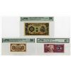 Image 1 : People's Bank of China, Central Bank of Manchukuo, and Federal Reserve Bank of China, Banknote Trio,