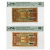 Image 1 : Canton Municipal Bank, 1933, Pair of Issued Banknotes