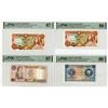 Image 1 : Central Bank of Cyprus, 1975-97 PMG Graded and Issued Banknote Group of 4