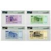 Image 2 : Bank of Israel. 1973 (5733) Banknote Quartet.