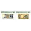 Image 1 : Bank of Japan, ND (1969) and, ND (2000), High Grade Issue Banknote Pair