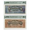 Image 1 : Estado de Chihuahua, 1915, Pair of Issued Banknotes