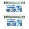 Image 1 : Government of St. Helena, ND (1976-81), Pair of Issued Banknotes