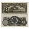 Image 1 : Banco de Venezuela, 1928, TDLR 100 Bolivares Essay Obverse and Reverse Photo Proofs