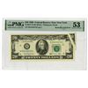 Image 1 : Federal Reserve Note New York Butterfly Fold Error, $20 Fr# 2077-B, Series of 1990, (D.C.) Villalpan