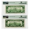 Image 2 : Federal Reserve Note New York, $50 Fr# 2102-Bdgs, Series of 1934, Julian | Morgenthau Signatures Ban