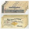 Image 1 : N.Y. Central Sleeping Car Co. & Wagner Palace Car Co., Assortment of Cancelled Bank Checks, 1886-190