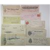 Image 1 : New Jersey and Other States Assortment of I/C Bank Checks, 1890-1918