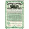 Image 1 : Jamestown and Northern Extension Railroad Co., 1889 Specimen Bond Rarity