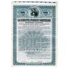 Image 1 : La Fayette, Purdue & Northern Traction Co. 1904 $1000 Specimen Bond