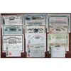 Image 1 : Iowa, Indiana, Illinois & Various North Eastern States, Railroad Assortment of I/C Stock Certificate