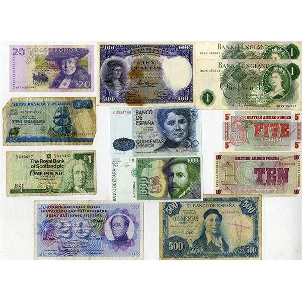World Banknote Assortment, 1931-2006