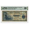 Image 1 : Banque de l'Indochine, ND (1945), Issued Banknote