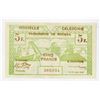 Image 1 : Tresorerie de Noumea, 1943, Issued Banknote