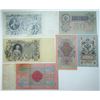 Image 2 : Russian Assortment of Issued Banknotes, 1898 (1909-12)- ND (1917- Old Date 1909)