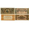 Image 1 : Facsimile Advertising Banknote Quartet, ca.1900-1930s.