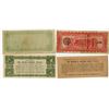 Image 2 : Facsimile Advertising Banknote Quartet, ca.1900-1930s.