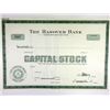 Image 1 : Hanover Bank, ca. 1930-50s Specimen Stock Certificate