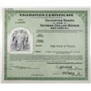 Image 1 : Validation Board for German Dollar Bonds, Free State of Prussia, 1927 (Issued in 1953) Specimen Cert