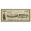 Image 1 : Ida Ellmore Mining Co., 1875, I/U Stock Certificate