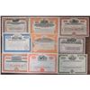 Image 1 : Oil and Tobacco Stock Certificate Assortment. ca.1914-1987