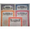 Image 1 : Pennsylvania Railroad Unlisted and Uncataloged Specimen Bond Quintet, 1926 to 1940