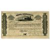 Image 1 : Milwaukee and Mississippi Rail Road Co., 1858, I/U Stock Certificate