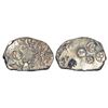 Ancient India: Archaic silver punch-marked coin - Middle Ganga Valley, Jais hoard type, usually attr