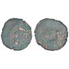 Ancient India: Post-Mauryan tribal republics, Yaudheyas or Kunindas - copper coin struck in the name