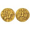 Ancient India: Gupta Empire - gold dinar of Chandra Gupta II (c.375-415 AD), 'Horseman' type, Alteka