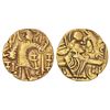 Image 1 : Ancient India: Kidarite Huns in Kashmir - base gold dinar in the name of 'Kidara', middle series, (c
