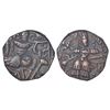 Medieval India: Hindu kings of Kashmir, Utpala dynasty - copper dinar of Partha varman (906-921 and 
